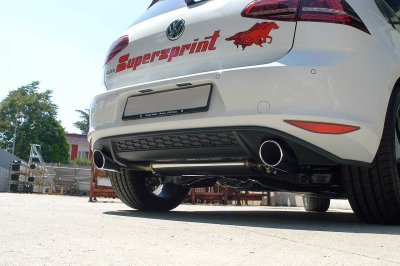 Sada koncovek výfuku, pravá – levá ∅100 mm Supersprint 248026