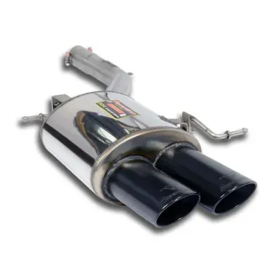 Zadní díl výfuku levý 100x75 mm "Gun Metal Grey" Supersprint 983057