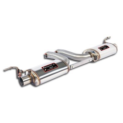Zadní díl výfuku "Racing - Twin Canister" pravý - levý Supersprint 522254