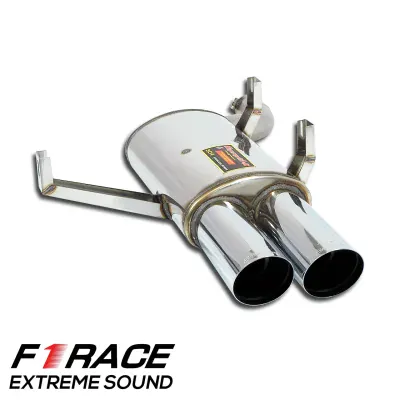 Zadní díl výfuku "F1 Race" 90mm levá, Supersprint 044276