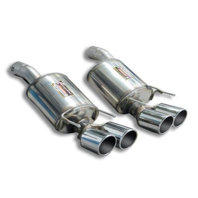 Zadní díl výfuku, typ RACING pravá ø100 mm - levá ø100 mm Supersprint 530724