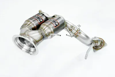 Downpipe s metalickým katalyzátorem, pravá-levá (pro vozy s levostranným i pravostranným řízením) Supersprint 861221