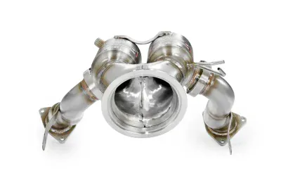 Downpipe s metalickým katalyzátorem, pravá-levá (pro vozy s levostranným i pravostranným řízením) Supersprint 861221
