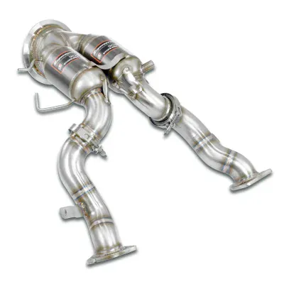 Downpipe s metalickým katalyzátorem, pravá-levá (pro vozy s levostranným i pravostranným řízením) Supersprint 861221