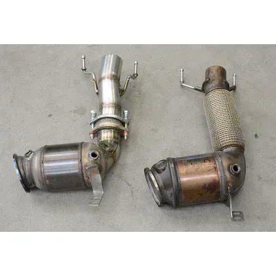 Turbo downpipe kit + metalický katalyzátor Supersprint 831821
