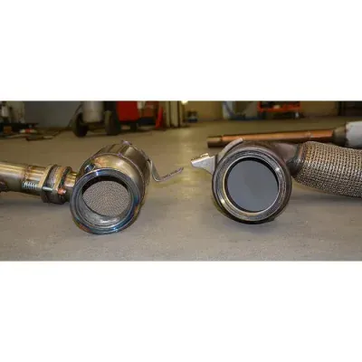 Turbo downpipe kit + metalický katalyzátor Supersprint 831821