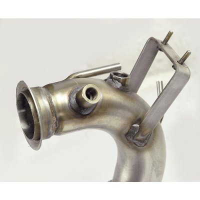 Downpipe - nahrazuje filtr sazí - se záslepkami pro čidla tlaku a O² Supersprint 888611