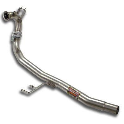 Downpipe - nahrazuje filtr sazí - se záslepkami pro čidla tlaku a O² Supersprint 888611
