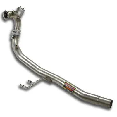 Downpipe - nahrazuje filtr sazí - se záslepkami pro čidla tlaku a O² Supersprint 888611