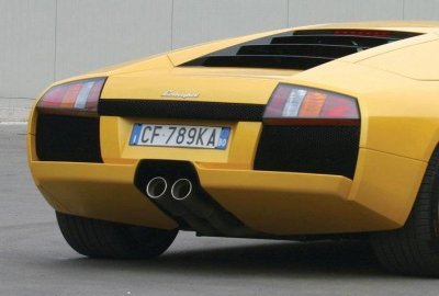 Sada koncovek výfuku, pravá ∅120 mm s centrálním výstupem (k originálnímu zadnímu nárazníku) Supersprint 350426