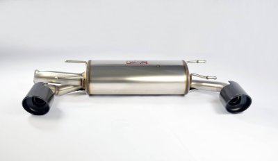 Sada koncovek výfuku, pravá – levá "Gun Metal Grey" ∅120 mm Supersprint 891244