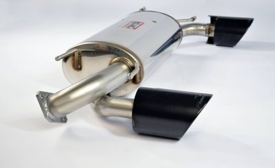 Sada koncovek výfuku, pravá – levá "Gun Metal Grey" ∅120 mm Supersprint 891244