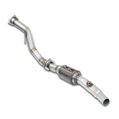 Levý downpipe s metalickým katalyzátorem Supersprint 762041