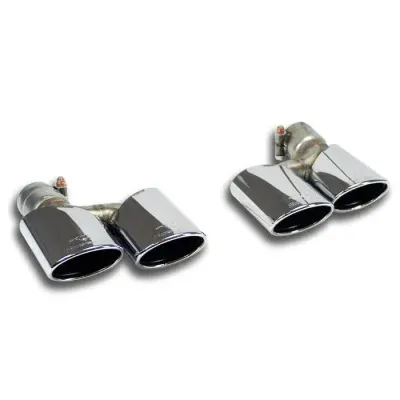 Sada koncovek výfuku, pravá - levá 120x80 mm Supersprint 847627