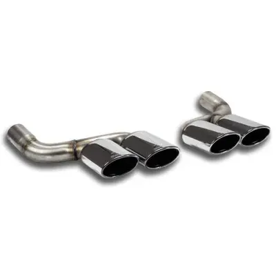 Sada koncovek výfuku – 2 výstupy pravá - 2 výstupy levá 120x80 mm Supersprint 401917