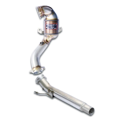 Turbo downpipe kit + metalický katalyzátor 200 CPSI Supersprint 918561