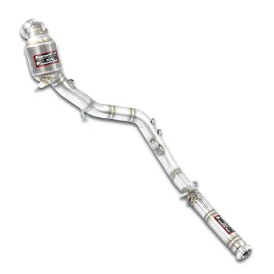 Downpipe pravý + první katalyzátor – pro vozy s pravostranným i levostranným řízením Supersprint 724521