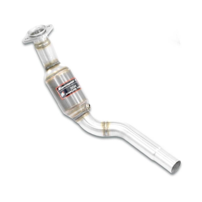 Levý downpipe s metalickým katalyzátorem Supersprint 131122
