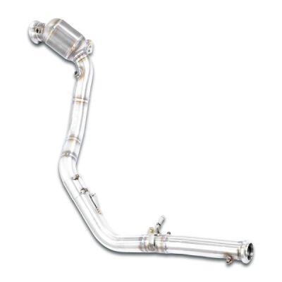 Downpipe levý + první katalyzátor (pro vozy s pravostranným i levostranným řízením) Supersprint 724541