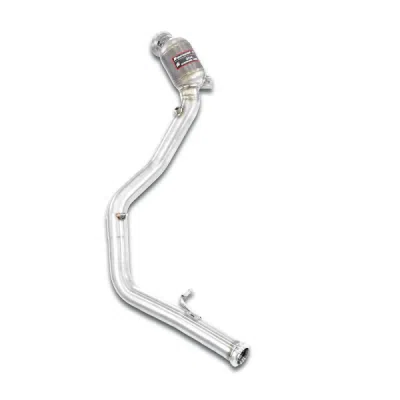Downpipe levý + první katalyzátor Supersprint 723641