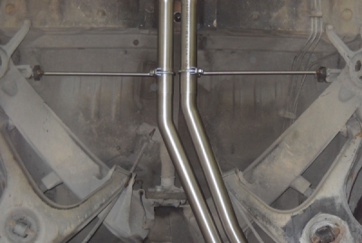 Mid-pipe kit + rear muffler "S-Bend" 2 Ov. 90x70 Supersprint 173327