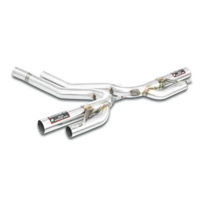 Rear pipe Right - Left(Muffler delete) Supersprint 350974