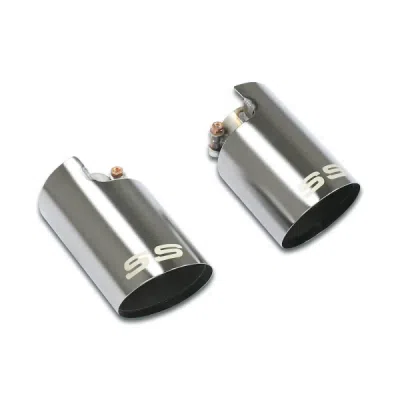 Sada koncovek výfuku "Race-Gun Metal Grey", pravá ∅100 mm - levá ∅100 mm Supersprint 816074