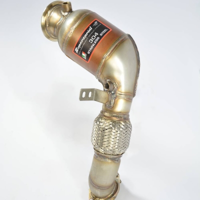 Turbo downpipe kit + Metallic catalytic Left Supersprint 529341