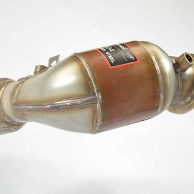 Turbo downpipe kit + Metallic catalytic Left Supersprint 529341