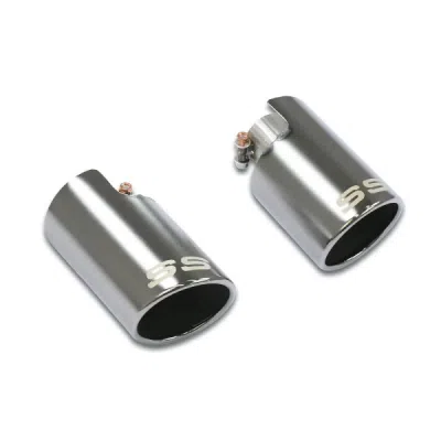 Sada koncovek výfuku, pravá ∅100 mm – levá ∅100 mm "Gun Metal Grey" Supersprint 816054