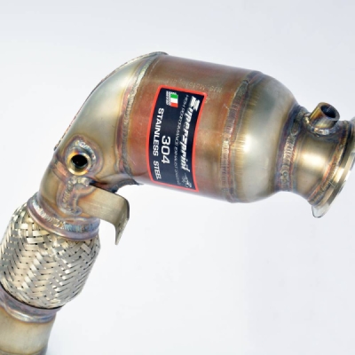 Turbo downpipe kit + Metallic catalytic Right Supersprint 529321