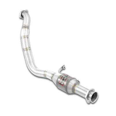 Levý downpipe s metalickým katalyzátorem Supersprint 847341