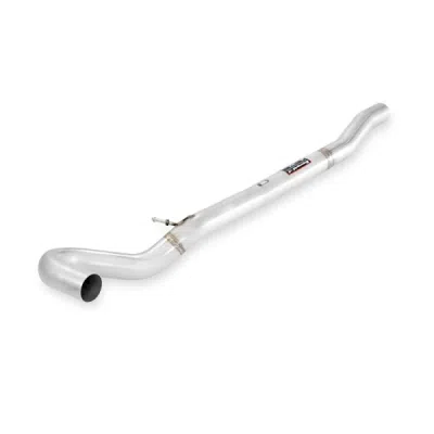 Rear exhaust with valve OO90 Right - OO90 Left "Gun Metal Grey" Supersprint 832836
