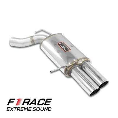 Zadní díl výfuku - pravá, typ "F1 race" ø80 mm Supersprint 047006