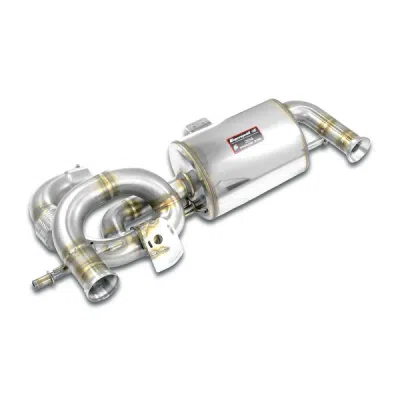 Rear exhaust "Race" right - left with valve Supersprint 443254