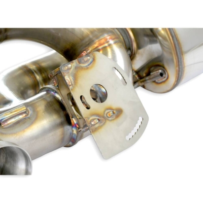 Rear exhaust "Race" right - left with valve Supersprint 443254