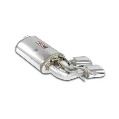 Zadní díl výfuku pravý 120x80 mm "Racing" Supersprint 721707