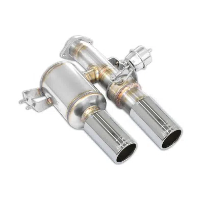 Rear exhaust Left OO76 with valve (Vacuum) Supersprint 394436