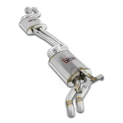 Centre + rear exhaust "Stealth" Supersprint 841204
