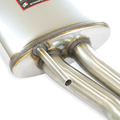 Centre + rear exhaust "Stealth" Supersprint 841204