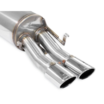 Mid-pipe kit + rear muffler 2 Ov. 90x70 Supersprint 173307