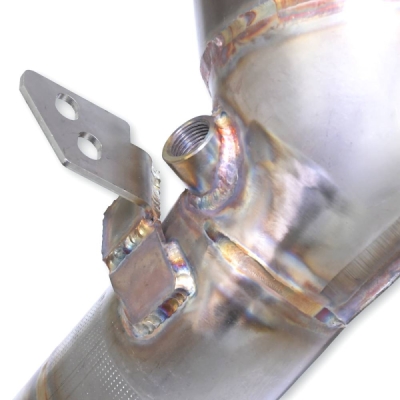 Turbo downpipe kit + metalický katalyzátor levý Supersprint 986741