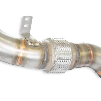 Turbo downpipe kit, pravá-levá (nahrazuje první a druhý katalyzátor) (třetí katalyzátor zůstává zachován) Supersprint 528111