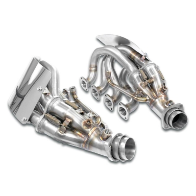 Manifold Right + LeftFor OEM catalytic converter(Replaces pre-catalytic) Supersprint 392431