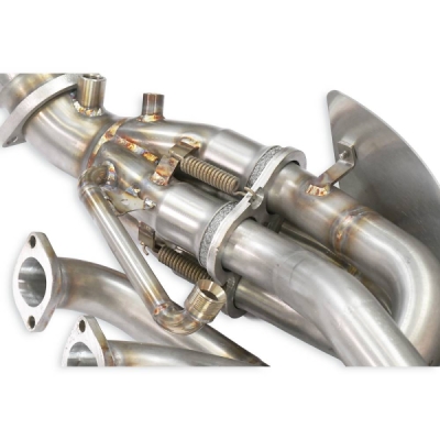 Manifold Right + LeftFor OEM catalytic converter(Replaces pre-catalytic) Supersprint 392431