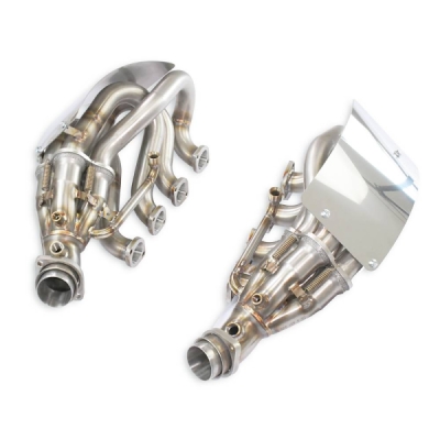 Manifold Right + LeftFor OEM catalytic converter(Replaces pre-catalytic) Supersprint 392431