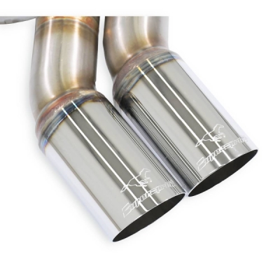 Rear exhaust "S-Bend" OO63( For Alpina / M-Technik 2 ) Supersprint 043756