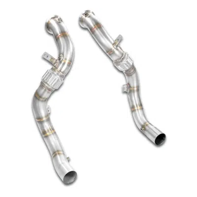 Turbo downpipe kit, pravá - levá (nahrazuje katalyzátoy) (kompatibilní s originálním cat-back výfukem) Supersprint 526911