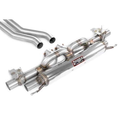 Rear exhaust with valves right - left Supersprint 249264