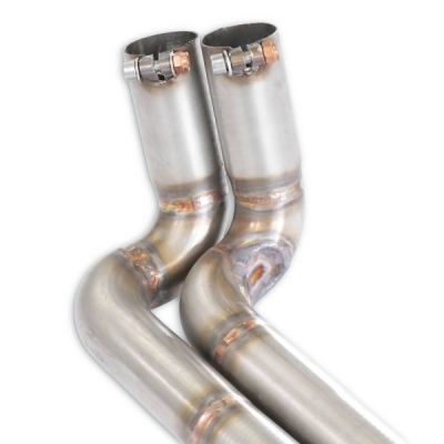 Y-Pipe, non resonated "floor pedals" Supersprint 010442